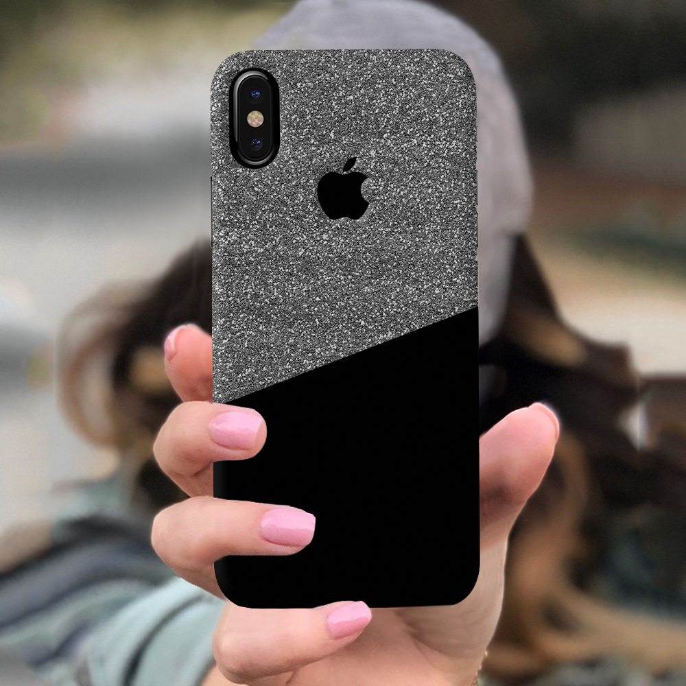 iPhone X Back Cover and Case Glitter Design – mizzleti iPhone X Back Cover and Case Glitter Design – mizzleti