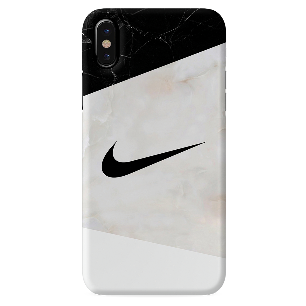 iPhone X Back Cover and Case Nike Marble Design mizzleti