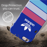 iPhone 6 Back Cover and Case Blue Adidas Design
