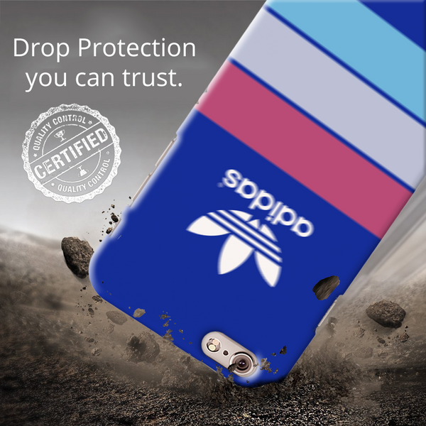iPhone 6 Back Cover and Case Blue Adidas Design
