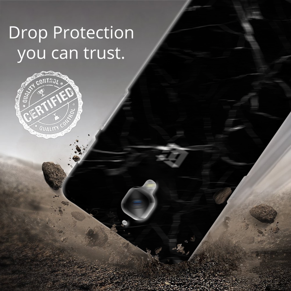 OnePlus 3 Back Cover and Case Jet Black Marble Design