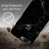 OnePlus 5 Back Cover and Case Jet Black Marble Design