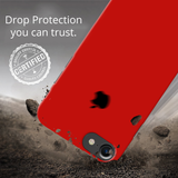 iPhone 7/8 Back Cover and Blood Red Design