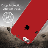 iPhone 5S/SE Back Cover and Case Blood Red Design