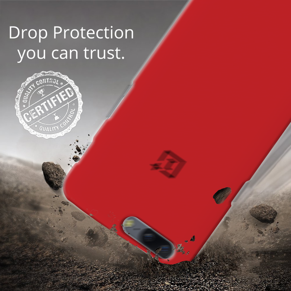 OnePlus 5/1Plus 5 Back Cover and Case Blood Red Design