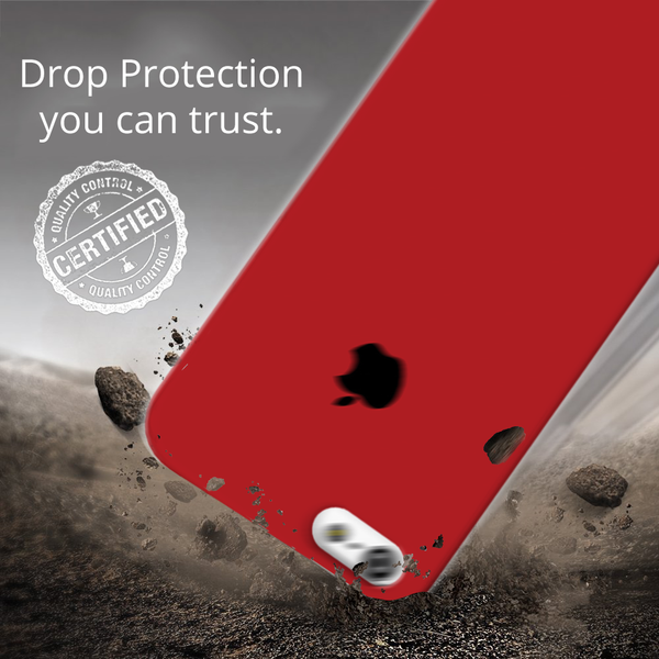 iPhone 5S/SE Back Cover and Case Blood Red Design