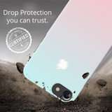 iPhone 7/8 Back Cover and Case White Gradient Design
