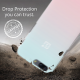 OnePlus 5 Back Cover and Case White Gradient Design