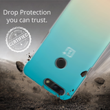 OnePlus 5T Back Cover and Case White Gradient Design