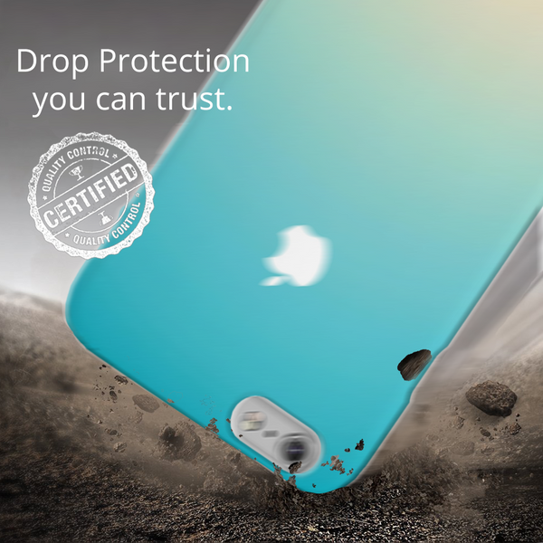 iPhone 6s Plus Back Cover and Case White Gradient Design