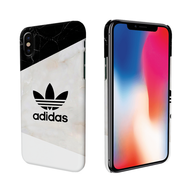 iPhone X Back Cover and Case Adidas Marble Design