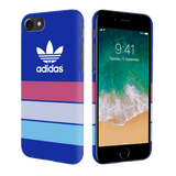iPhone 7/8 Back Cover and Case Blue Adidas Design