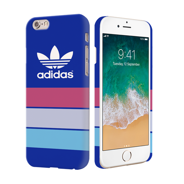 iPhone 6 Back Cover and Case Blue Adidas Design