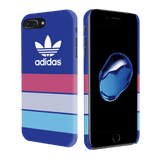 iPhone 7/8 Plus Back Cover and Case Blue Adidas Design