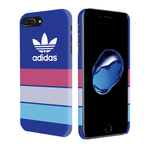 iPhone 7/8 Plus Back Cover and Case Blue Adidas Design