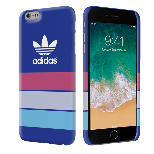 iPhone 6 Plus Back Cover and Case Blue Adidas Design
