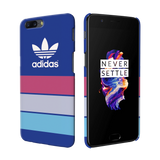 OnePlus 5 Back Cover and Case Blue Adidas Design