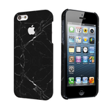 iPhone 5S/SE Back Cover and Case Jet Black Marble Design