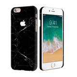 iPhone 6 Back Cover and Case Jet Black Marble Design