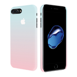 iPhone 7/8 Plus Back Cover and Case White Gradient Design