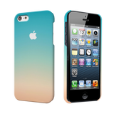 iPhone 5S SE Back Cover and Case White Gradient Design