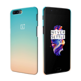 OnePlus 5 Back Cover and Case White Gradient Design