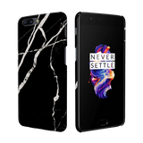 OnePlus 5/1Plus 5 Back Cover and Case Black Marble Design