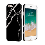 iPhone 6/6S Back Cover and Case Black Marble Design