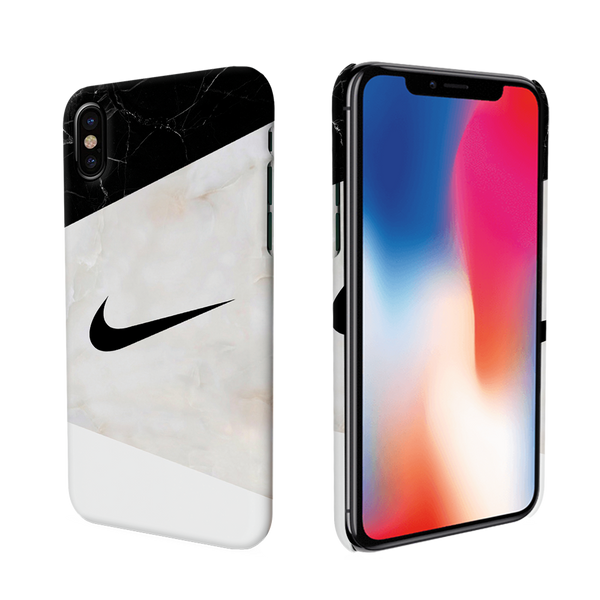 iPhone X Back Cover and Case Nike Marble Design