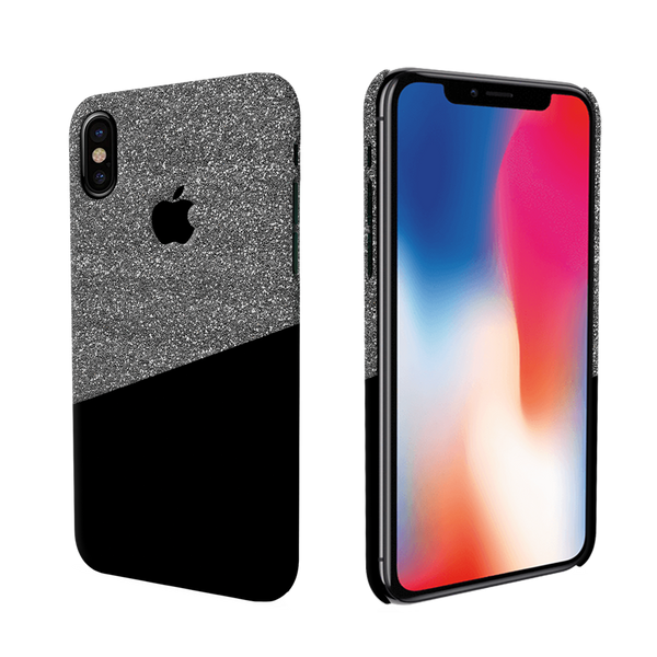 iPhone X Back Cover and Case Glitter Design