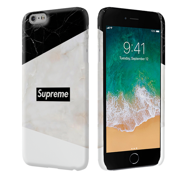 iPhone 6s Plus Back Cover and Case Supreme Marble Design