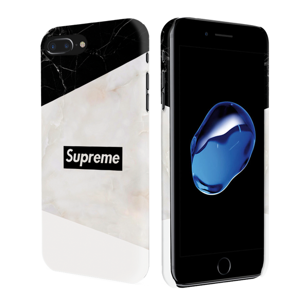 iPhone 7/8 Plus Back Cover and Case Supreme Marble Design