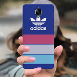 OnePlus 3 Back Cover and Case Blue Adidas Design