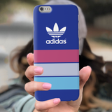 iPhone 6 Plus Back Cover and Case Blue Adidas Design