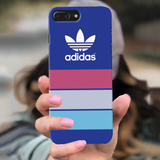 iPhone 7/8 Plus Back Cover and Case Blue Adidas Design