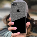iPhone 7/8 Back Cover and Glitter Design