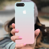 iPhone 7/8 Plus Back Cover and Case White Gradient Design