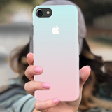iPhone 7/8 Back Cover and Case White Gradient Design