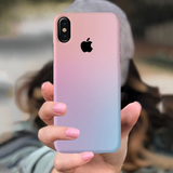 iPhone X Back Cover and Case Sky Gradient Design