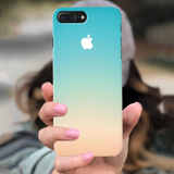 iPhone 7 Plus Back Cover and Case White Gradient Design