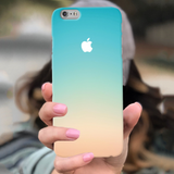 iPhone 6s Plus Back Cover and Case White Gradient Design