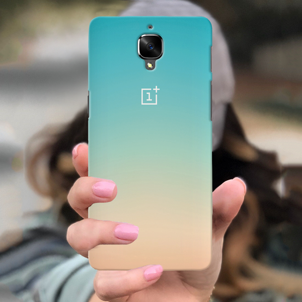 OnePlus 3/3T Back Cover and Case White Gradient Design