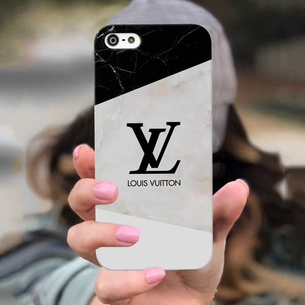 iPhone 5S/SE Back Cover and Case Louis Vuitton Marble Design