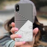 iPhone X Back Cover and Case Marble Pattern Design