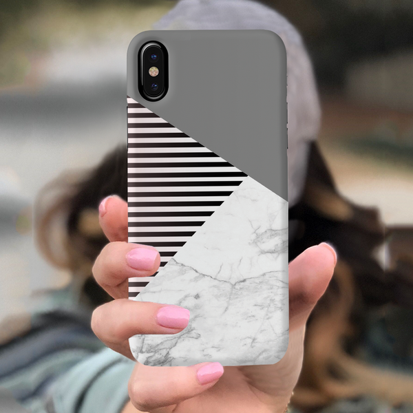 iPhone X Back Cover and Case Marble Pattern Design