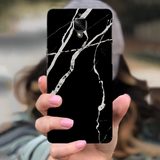 OnePlus 3/3T Back Cover and Case Black Marble Design