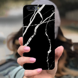 OnePlus 5/1Plus 5 Back Cover and Case Black Marble Design