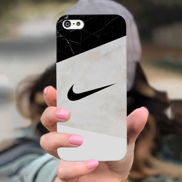 iPhone 5S/SE Back Cover and Case Nike Marble Design