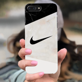 iPhone 7/8 Plus Back Cover and Case Nike Marble Design