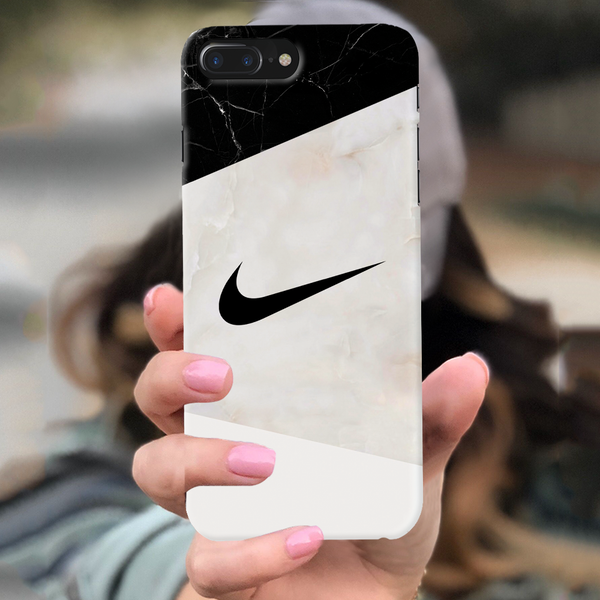 iPhone 7/8 Plus Back Cover and Case Nike Marble Design